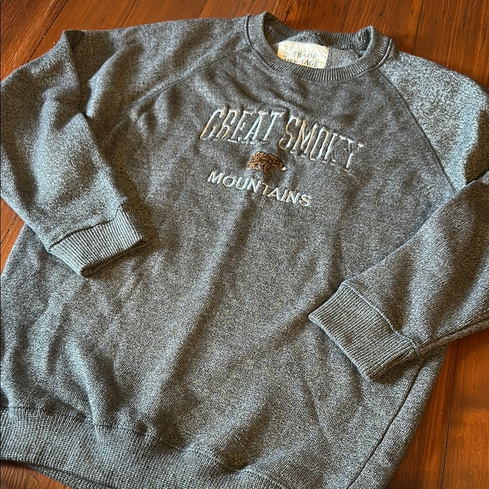 Great Smoky Mountains Gray Sweater